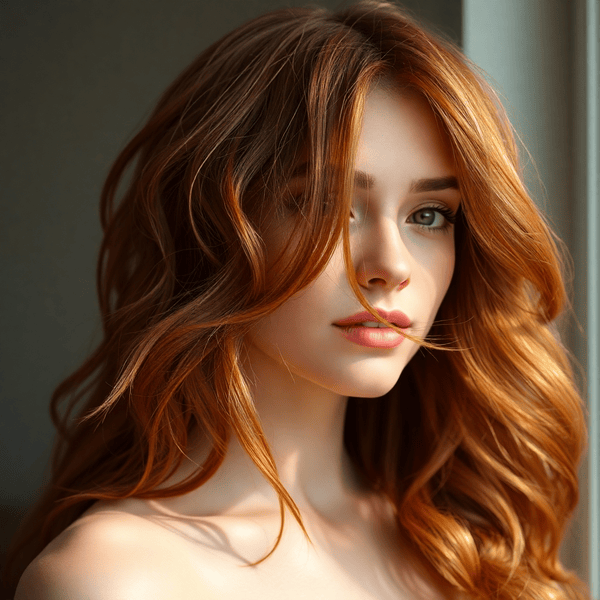 Copper Red Highlights