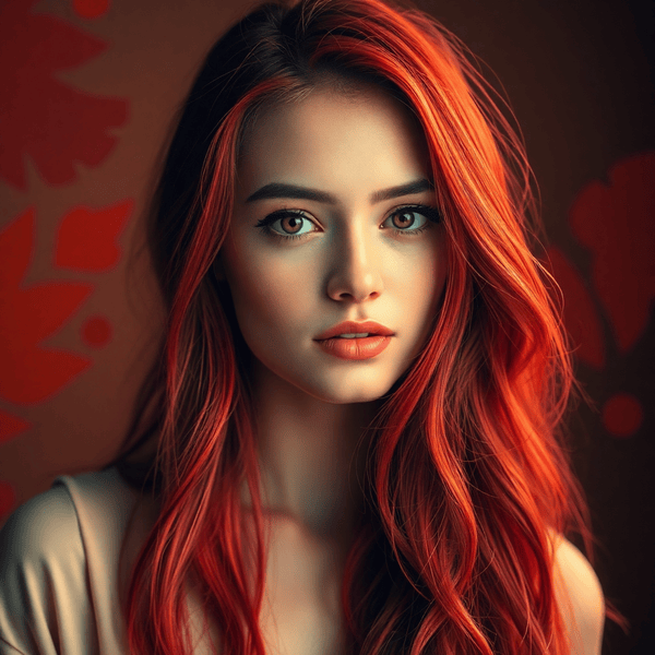 Coral Red Highlights