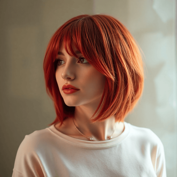 Scarlet Red Bob