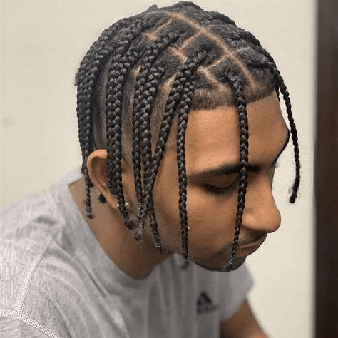 Box Braids for Men