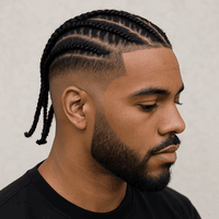 Fade & Braids Combo